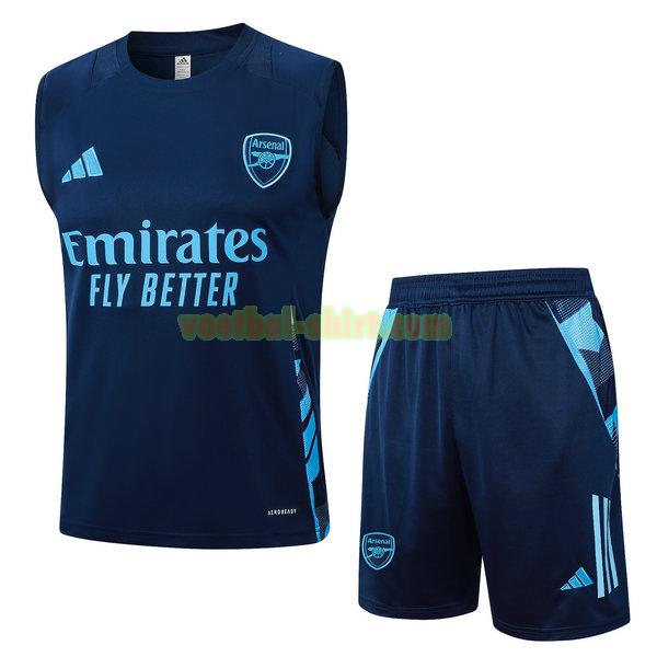 arsenal set vest 2024 2025 blauw mannen