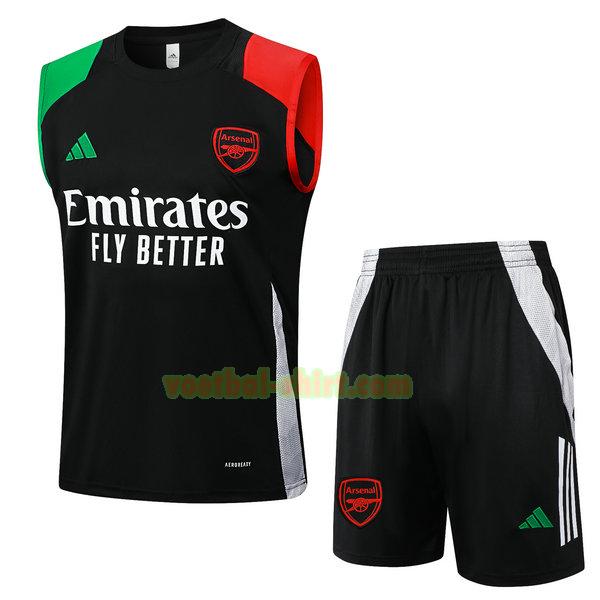 arsenal set vest 2024 2025 zwart mannen