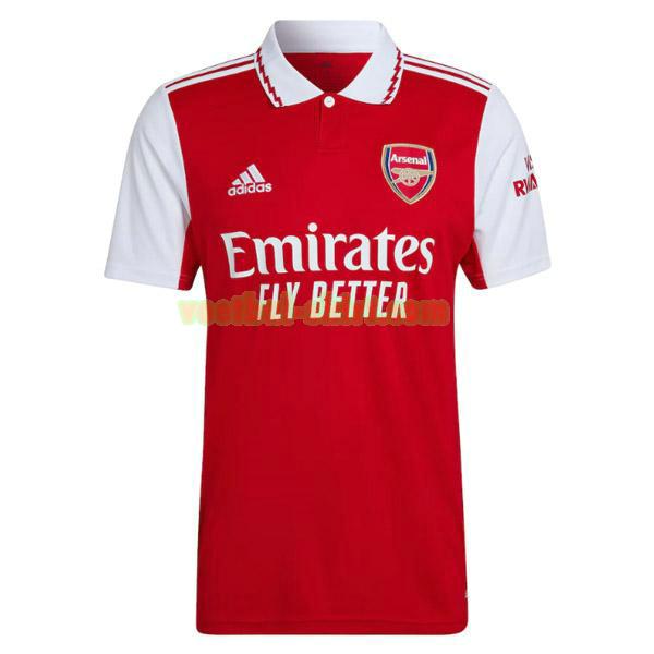 arsenal thailand thuis shirt 2022 2023 rood mannen