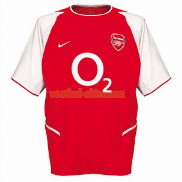 arsenal thuis shirt 2002-2004 mannen