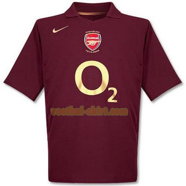 arsenal thuis shirt 2005-2006 mannen