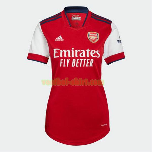 arsenal thuis shirt 2021 2022 rood dames