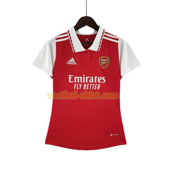 arsenal thuis shirt 2022 2023 rood dames