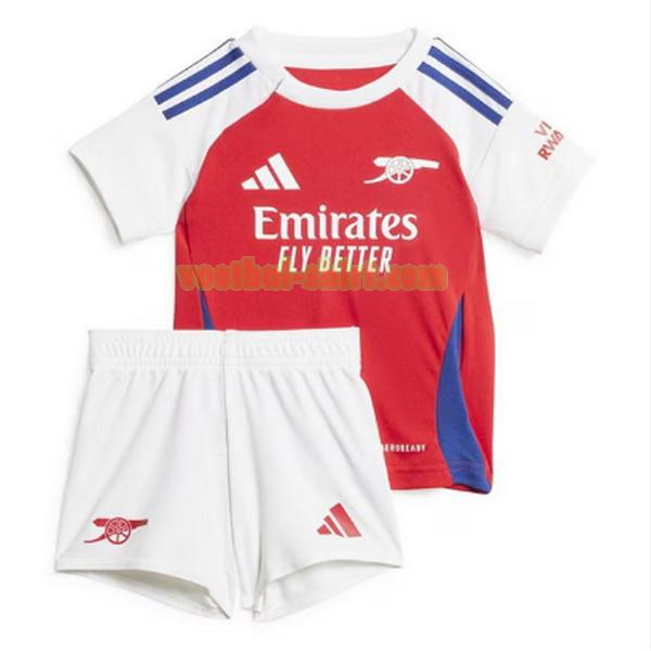 arsenal thuis shirt 2024 2025 rood kinderen
