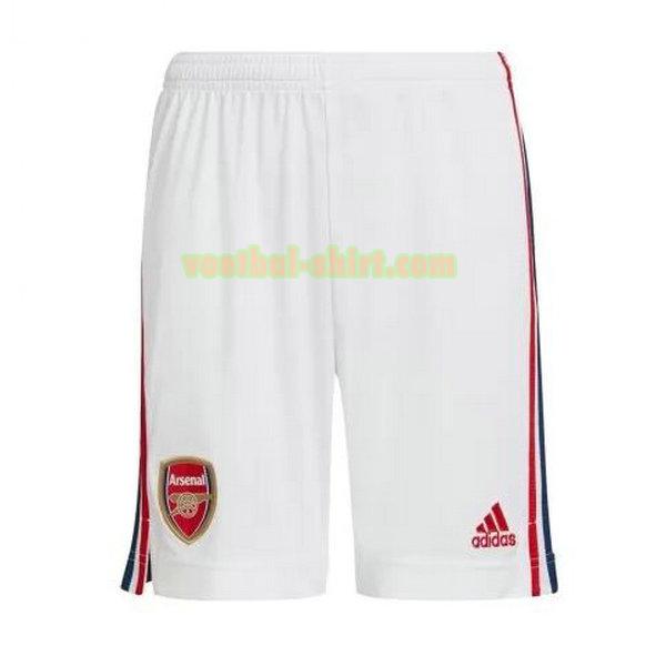 arsenal thuis shorts 2021 2022 wit mannen