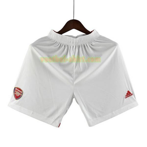 arsenal thuis shorts 2022 2023 wit mannen