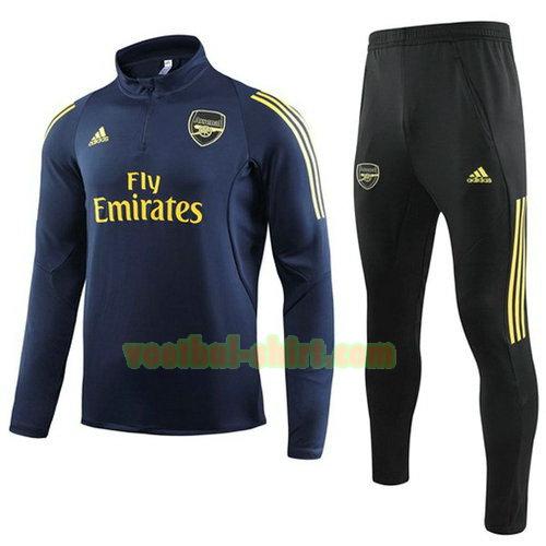 arsenal trainingspak 2019-2020 blauw marinekleur mannen