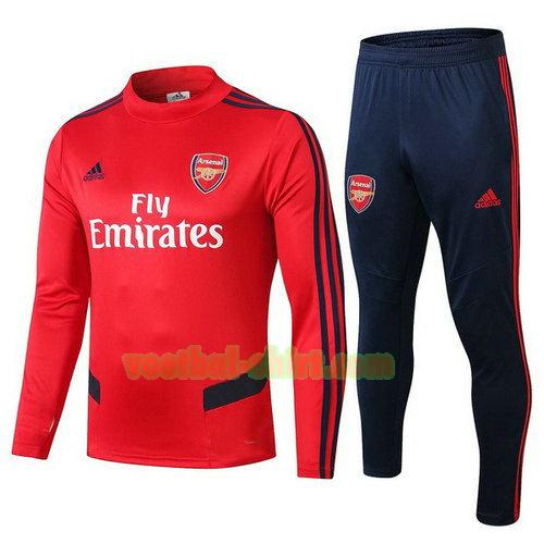 arsenal trainingspak 2019-2020 blauw wit kinderen