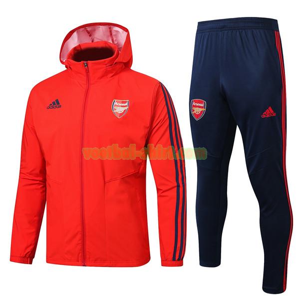 arsenal trainingspak 2019-2020 rood mannen