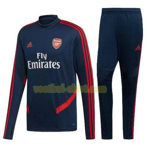 arsenal trainingspak 2019 2020 rood blauw mannen