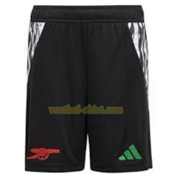 arsenal uit shorts 2024 2025 zwart mannen