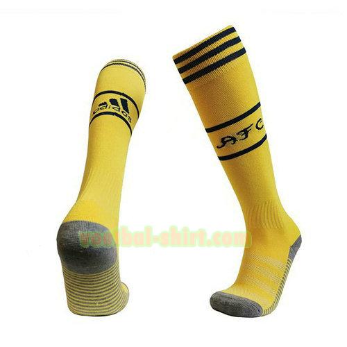 arsenal uit sokken 2019-2020 geel mannen