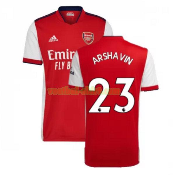 arshavin 23 arsenal thuis shirt 2021 2022 rood mannen