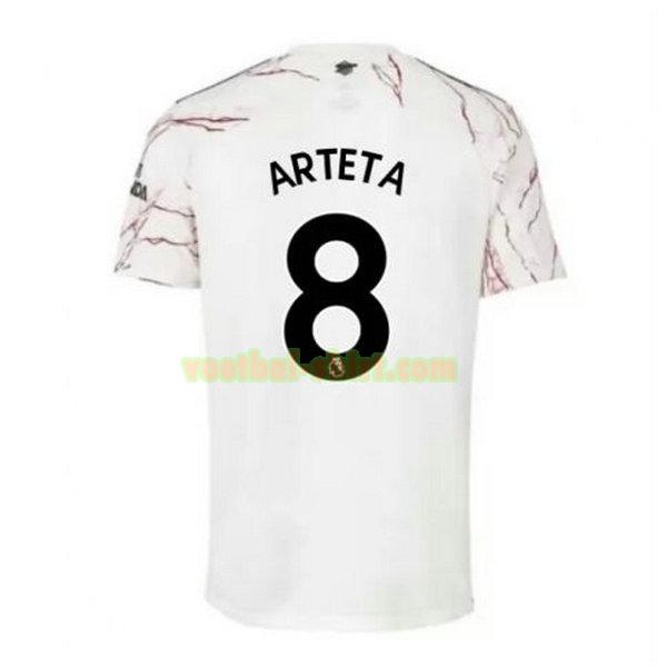 arteta 8 arsenal uit shirt 2020-2021 mannen