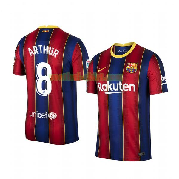 arthur 8 barcelona thuis shirt 2020-2021 mannen