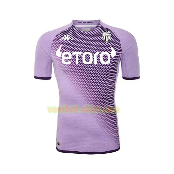 as monaco 3e shirt 2022 2023 thailand purple mannen