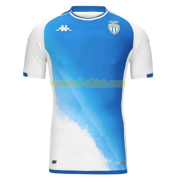 as monaco 3e shirt 2023 2024 thailand wit blauw mannen