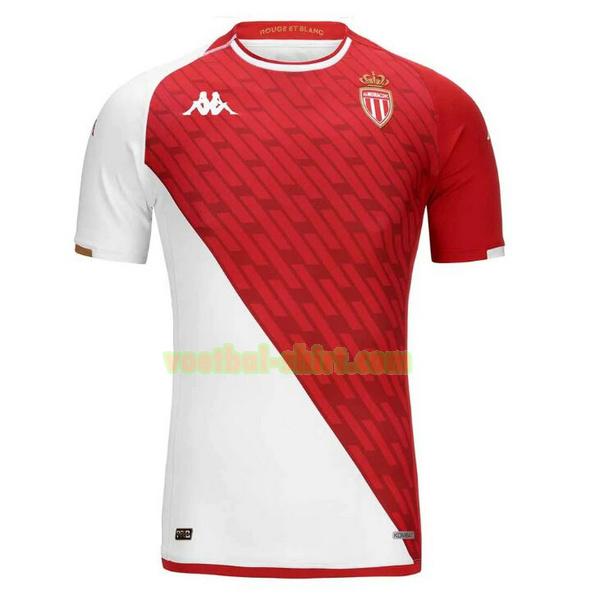 as monaco thuis shirt 2023 2024 thailand wit rood mannen