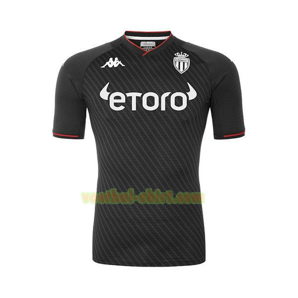 as monaco uit shirt 2021 2022 zwart mannen