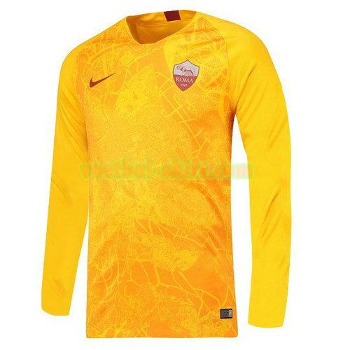 as roma lange mouwen 3e shirt 2018-2019 mannen