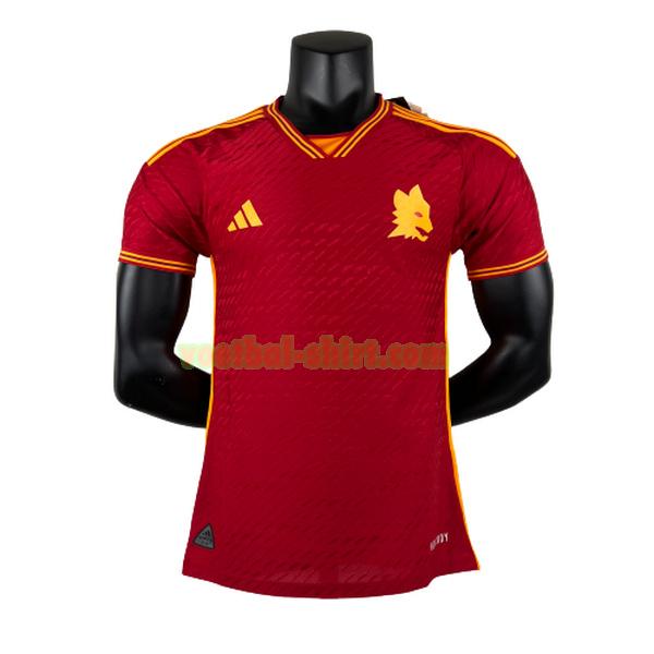 as roma player thuis shirt 2023 2024 rood mannen