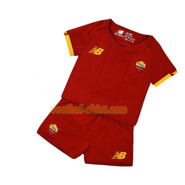 as roma thuis shirt 2021 2022 rood kinderen