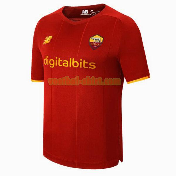 as roma thuis shirt 2021 2022 rood mannen