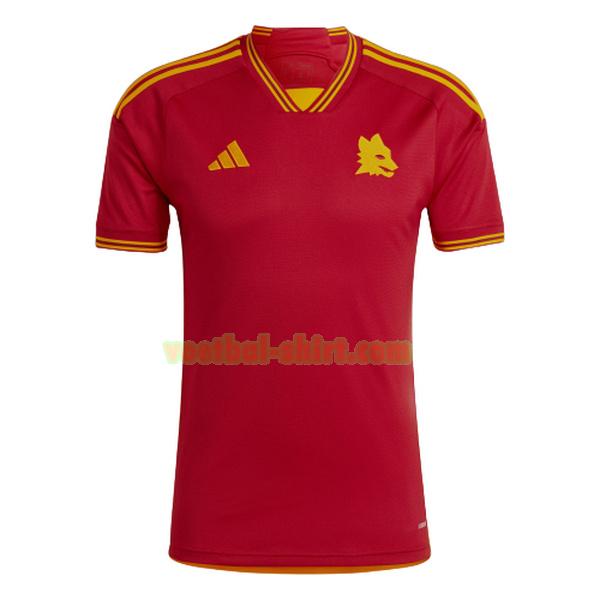 as roma thuis shirt 2023 2024 rood mannen