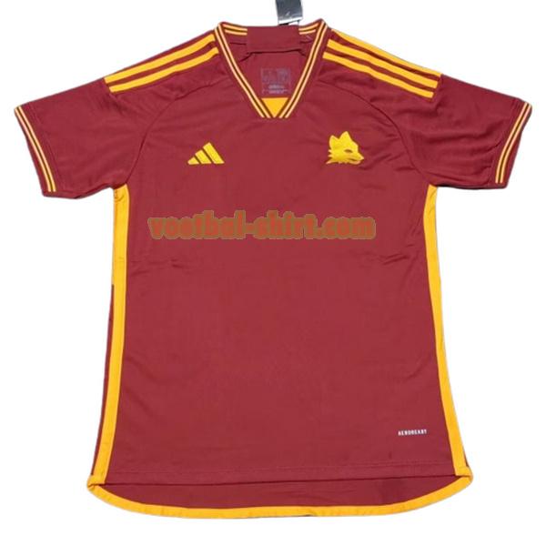 as roma thuis shirt 2023 2024 thailand rood mannen