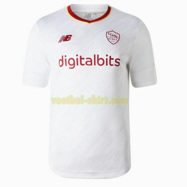 as roma uit shirt 2022 2023 wit mannen