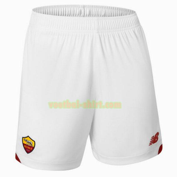 as roma uit shorts 2021 2022 wit mannen