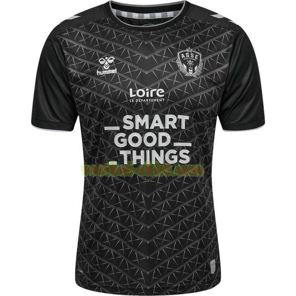 as saint etienne thailand 3e shirt 2022 2023 zwart mannen