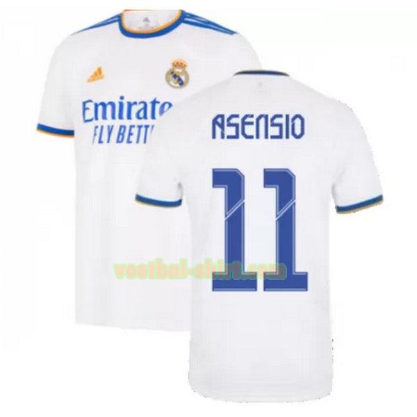 asensio 11 real madrid thuis shirt 2021 2022 wit mannen