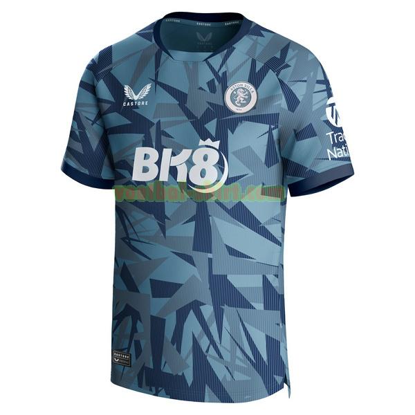 aston villa 3e shirt 2023 2024 thailand blauw mannen