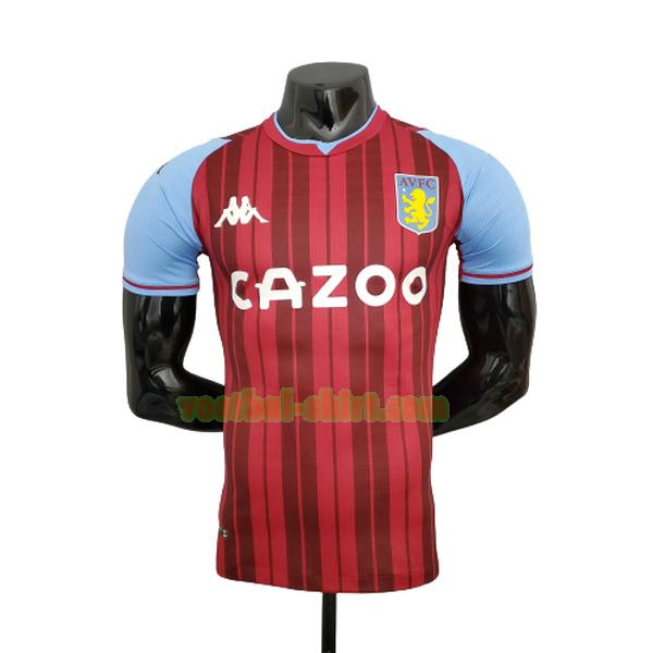 aston villa player thuis shirt 2021 2022 rood mannen