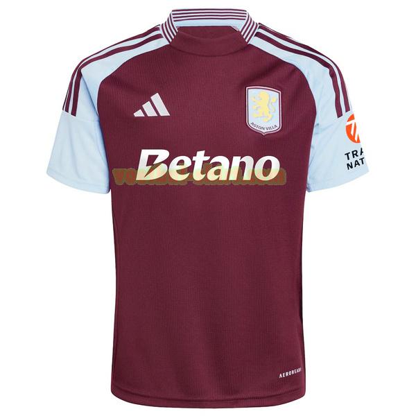 aston villa thuis shirt 2024 2025 thailand rood mannen
