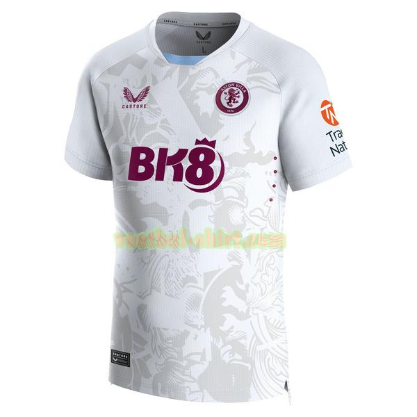 aston villa uit shirt 2023 2024 thailand wit mannen