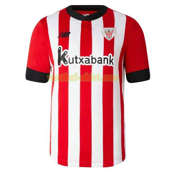 athletic bilbao thuis shirt 2022 2023 rood wit mannen
