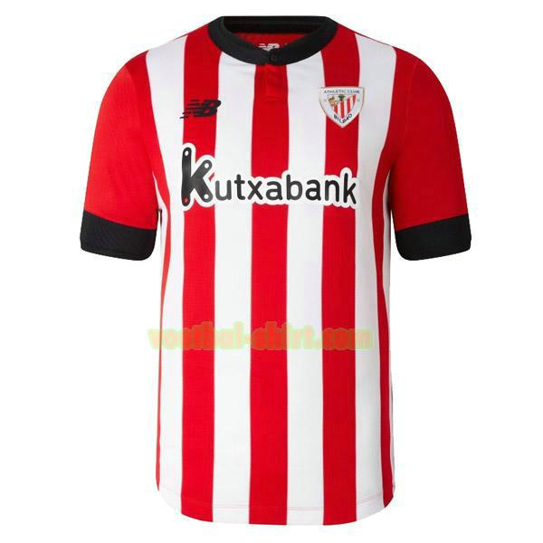 athletic bilbao thuis shirt 2022 2023 thailand rood wit mannen