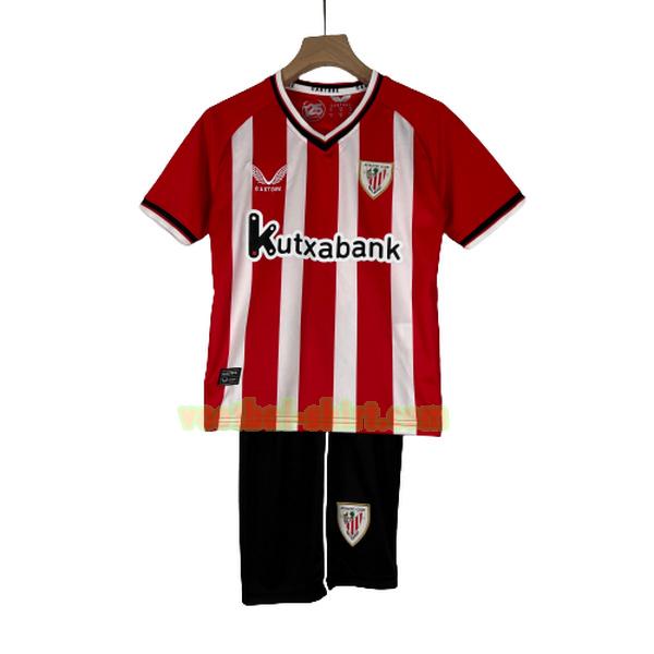 athletic bilbao thuis shirt 2023 2024 rood kinderen