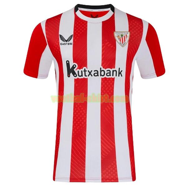 athletic bilbao thuis shirt 2024 2025 rood wit mannen
