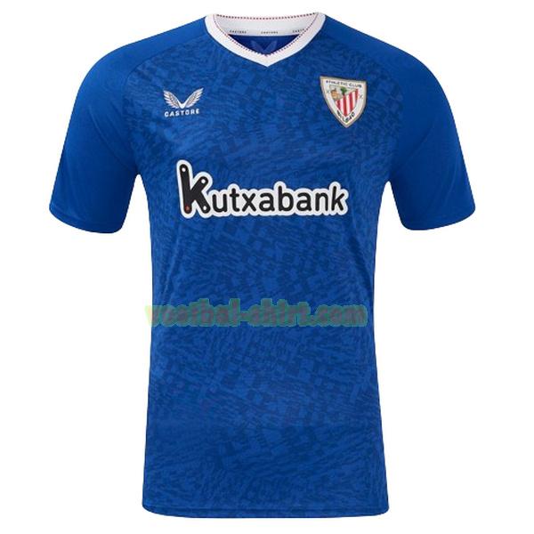 athletic bilbao uit shirt 2024 2025 thailand blauw mannen
