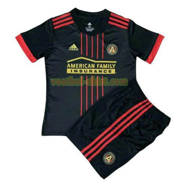 atlanta united thuis shirt 2021 22 zwart kinderen