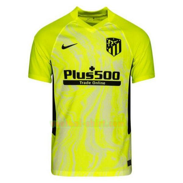 atletico madrid 3e shirt 2020-2021 geel mannen