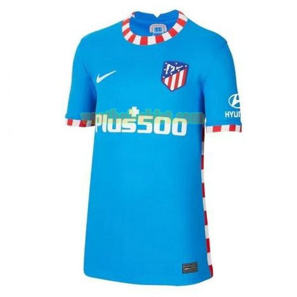 atletico madrid 3e shirt 2021 2022 blauw dames