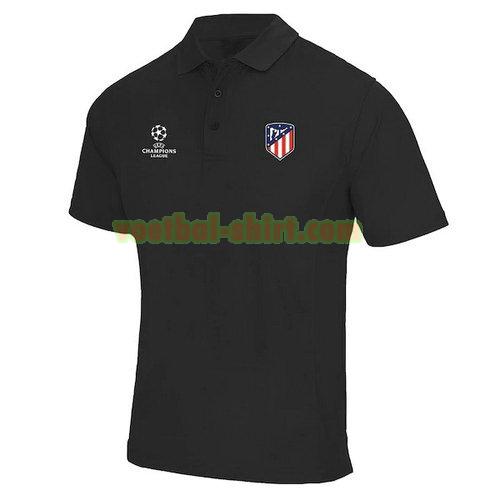 atletico madrid poloshirt 2019-2020 zwart mannen