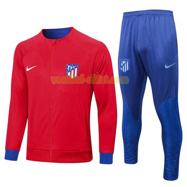 atletico madrid set trainingspak 2022 2023 rood mannen