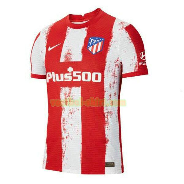 atletico madrid thuis shirt 2021 2022 rood wit mannen