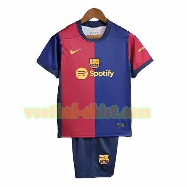 Barcelona thuis shirt 2024 2025 blauw rood kinderen