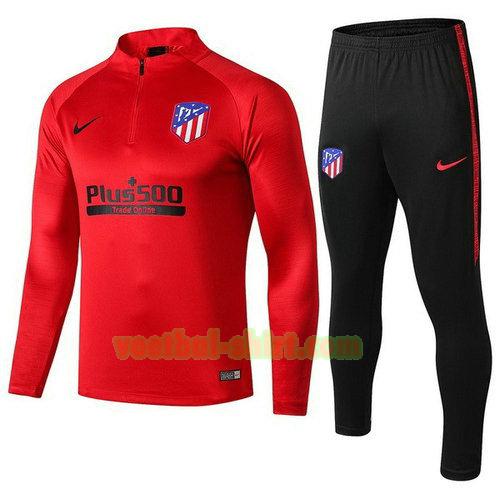 atletico madrid trainingspak 2019-2020 rood zwart mannen